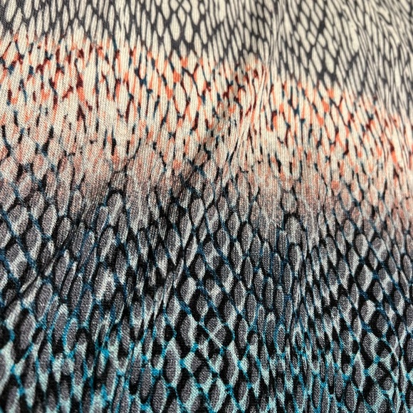 Liverpool Ombré Snakeskin Print Knit Sweater Size Small - Picture 2 of 4